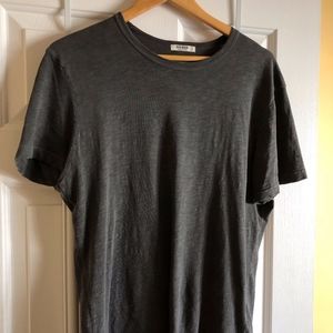 Buck Mason Men's Slub Curved Hem T